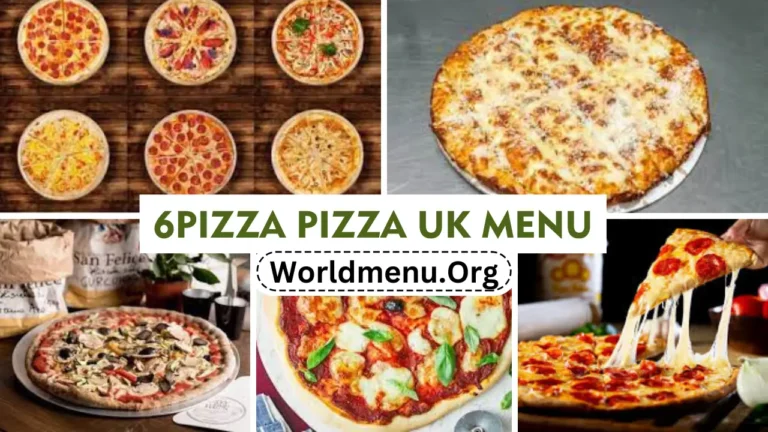 6Pizza Pizza United Kingdom Menu Prices New 2024