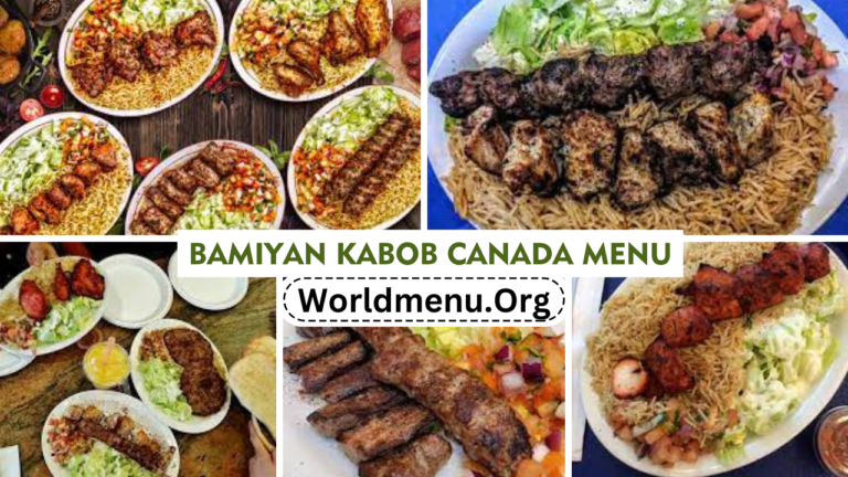 Bamiyan Kabob Canada Menu Prices Current 2024