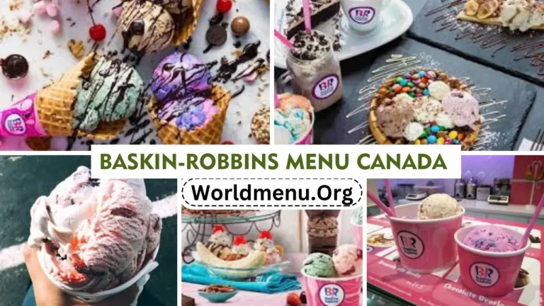 Baskin-Robbins Menu Prices Latest 2024