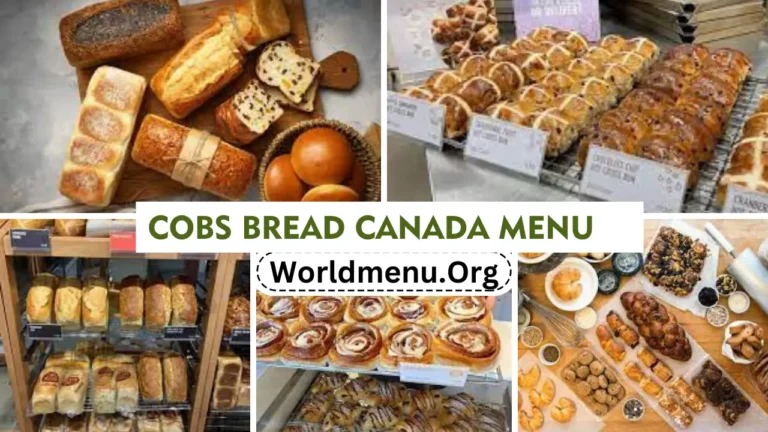 COBS Bread Canada Menu & Prices 2024