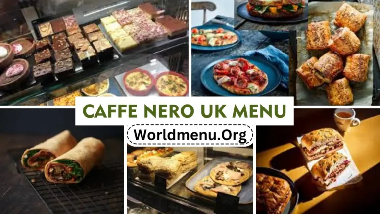 Caffe Nero United Kingdom Menu Prices 2024