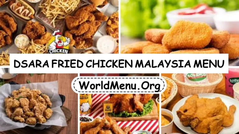 Dsara Fried Chicken Malaysia Menu Prices Up To Data 2024
