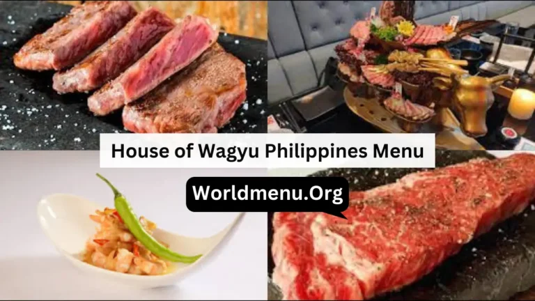 House of Wagyu Philippines Menu Prices New 2024