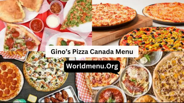 Gino’s Pizza Canada Menu Prices Up To Data 2024