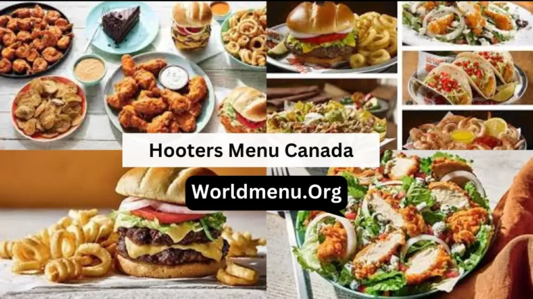 Hooters Menu Canada Prices Updated 2024