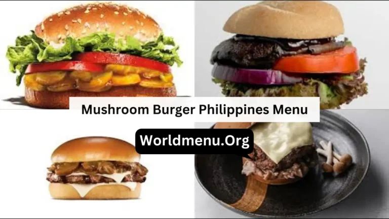 Mushroom Burger Philippines Menu Prices Up To Data 2024