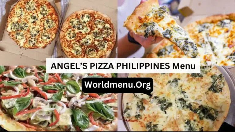 ANGEL’S PIZZA PHILIPPINES Menu Prices Recently 2024