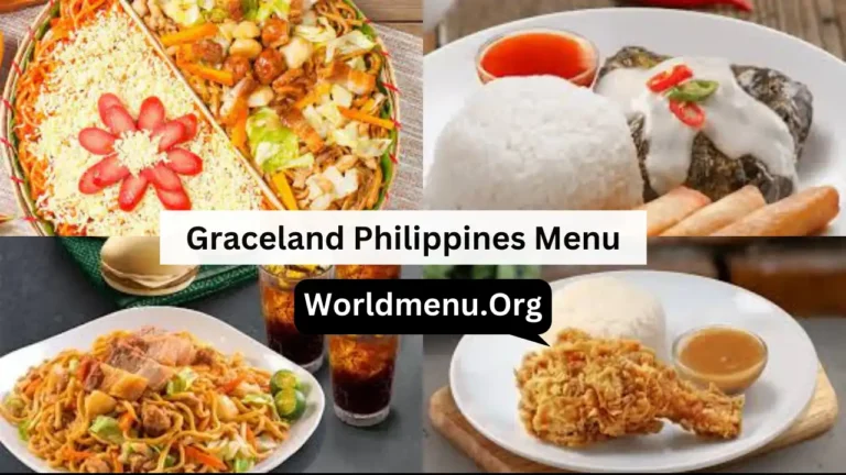 Graceland Philippines Menu Prices Now 2024