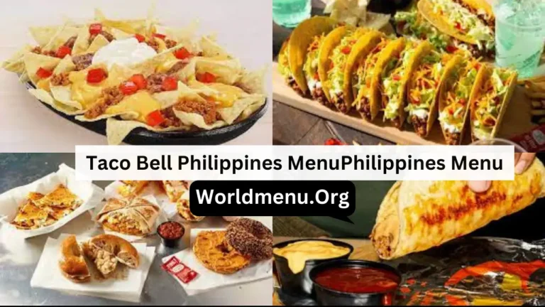 Taco Bell Philippines Menu Prices New 2024
