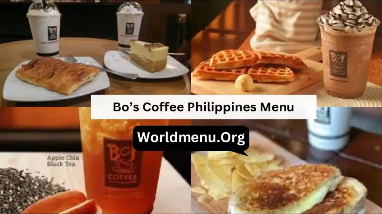 Bo’s Coffee Philippines Menu Prices New 2024