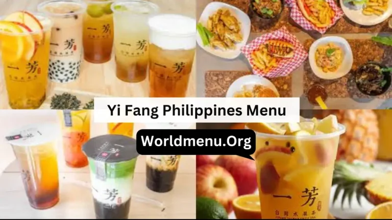 Yi Fang Philippines Menu Prices Up To Data 2024