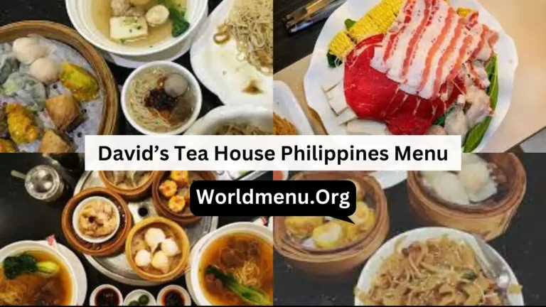 David’s Tea House Philippines Menu Prices Updated 2024