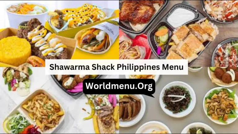 Shawarma Shack Philippines Menu Prices Updated 2024