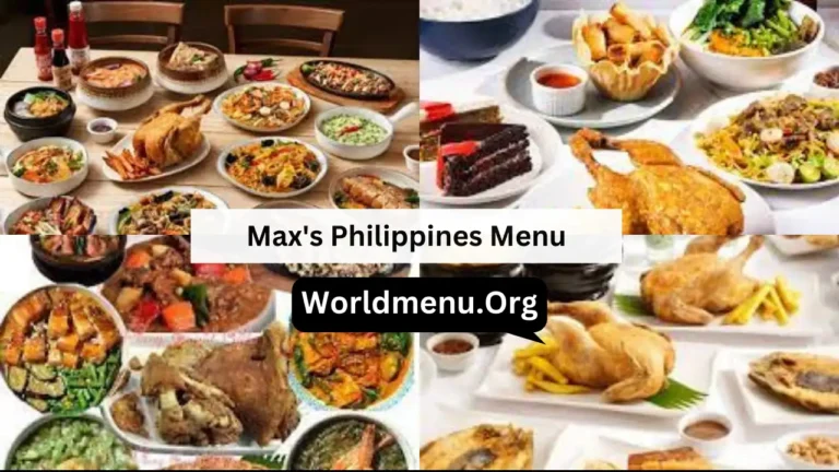 Max’s Philippines Menu Prices Latest 2024