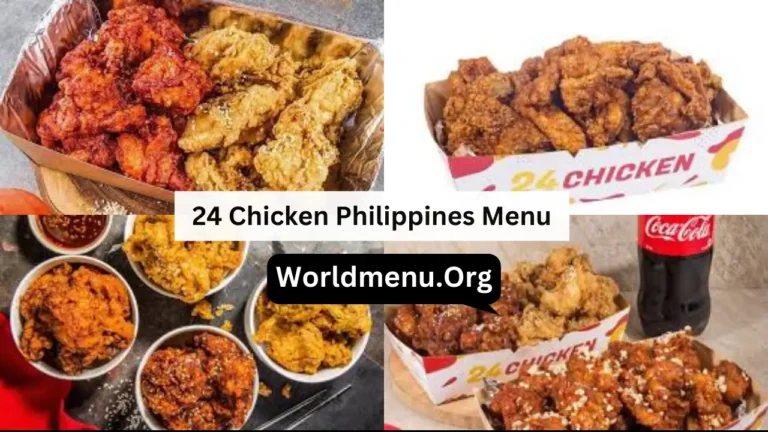 24 Chicken Philippines Menu & Recent Prices 2024