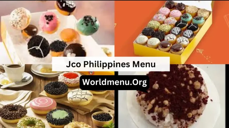 Jco Philippines Menu Prices Updated 2024