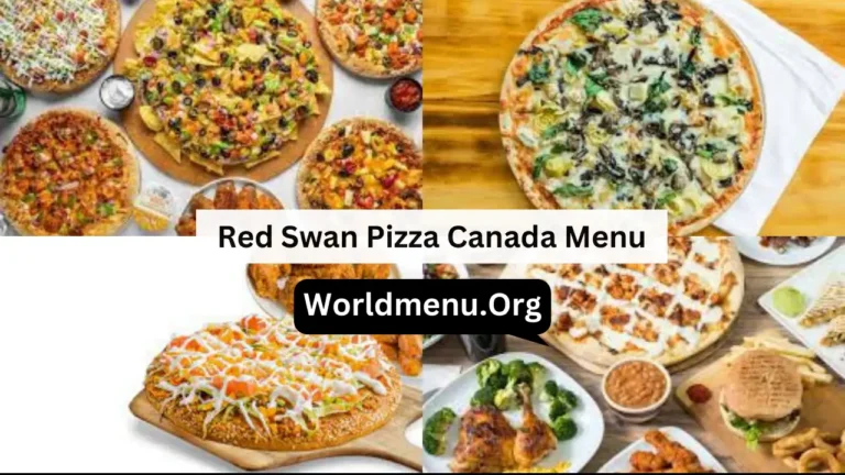 Red Swan Pizza Canada Menu Prices Current 2024