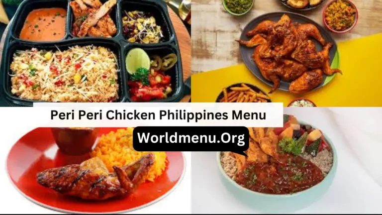 Peri Peri Chicken Philippines Menu & Current Prices 2024