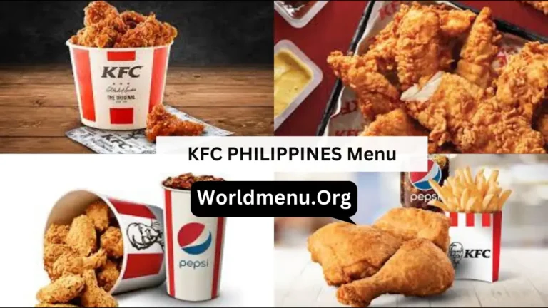 KFC PHILIPPINES Menu Prices Updated 2024