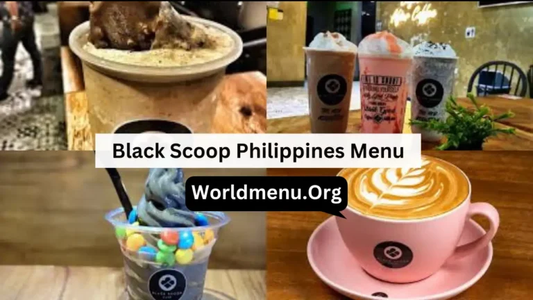 Black Scoop Philippines Menu Prices New 2024