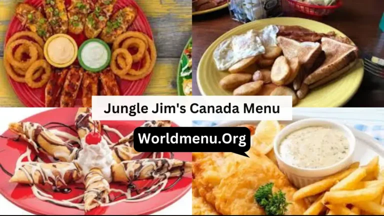 Jungle Jim’s Canada Menu Prices Now 2024