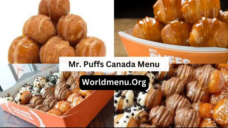 Mr. Puffs Canada Menu Prices Up To Data 2024