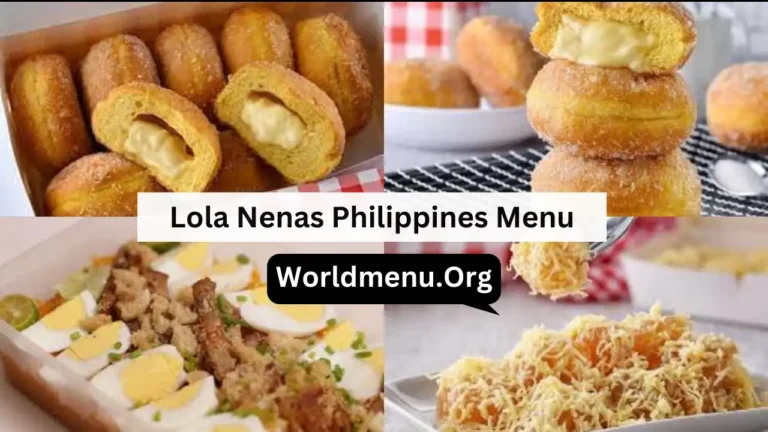 Lola Nenas Philippines Menu Prices New 2024