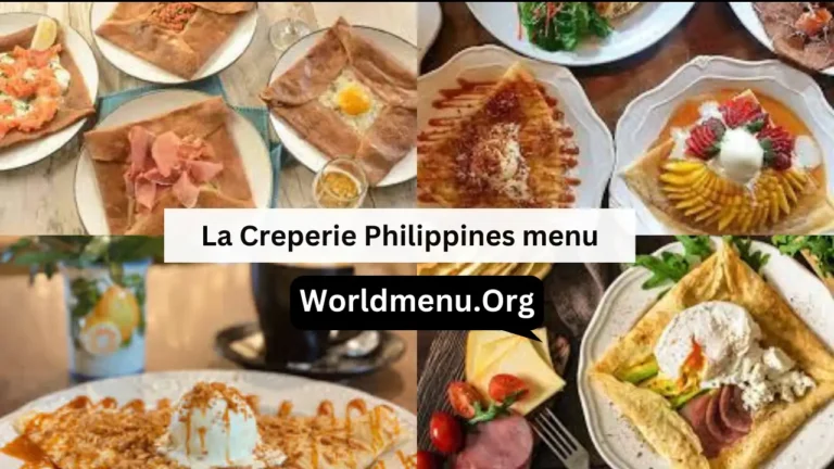 La Creperie Philippines menu updated prices 2024