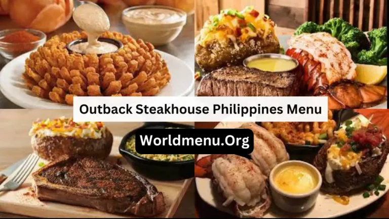 Outback Steakhouse Philippines Menu Prices New 2024