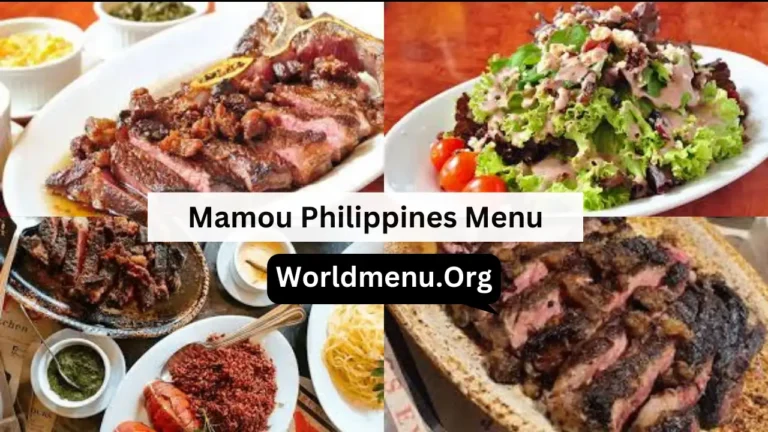Mamou Philippines Menu Prices Up To Data 2024