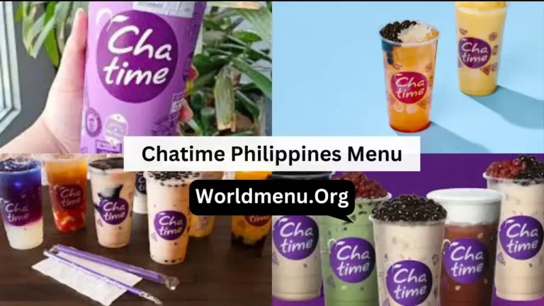 Chatime Philippines Menu Prices Updated 2024