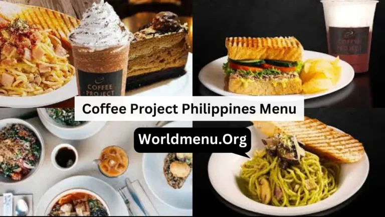 Coffee Project Philippines Menu Prices Current 2024