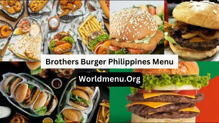 Brothers Burger Philippines Menu Prices Now 2024