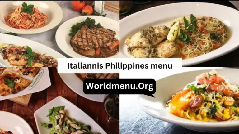 Italiannis Philippines menu updated prices 2024