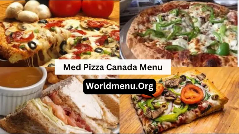 Med Pizza Canada Menu & Latest Prices 2024