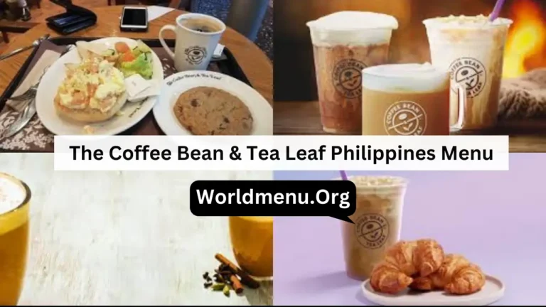 The Coffee Bean & Tea Leaf Philippines Menu Prices Now 2024