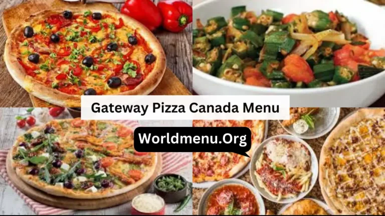 Gateway Pizza Canada Menu & Prices 2024