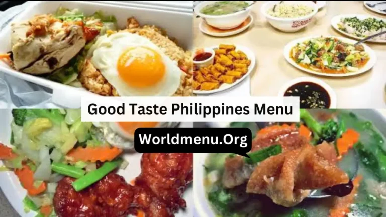 Good Taste Philippines Menu & New Prices 2024