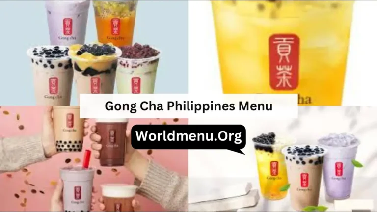 Gong Cha Philippines Menu Prices Latest 2024
