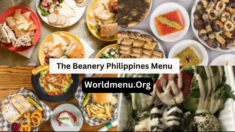 The Beanery Philippines Menu Prices Now 2024