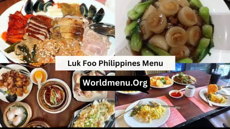 Luk Foo Philippines Menu & Up To Date Prices 2024