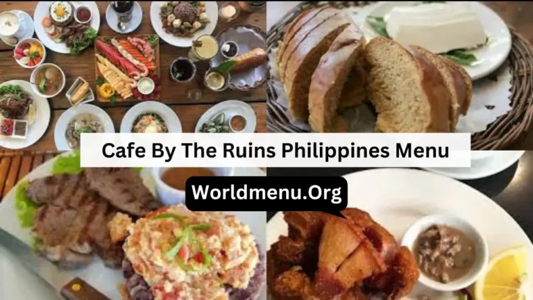 Cafe By The Ruins Philippines Menu Prices Latest 2024