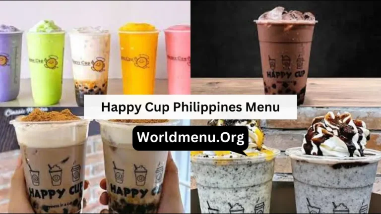 Happy Cup Philippines Menu & Latest Prices 2024