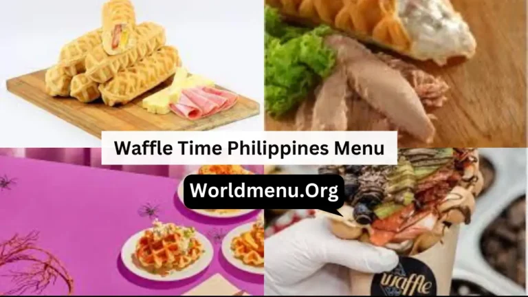 Waffle Time Philippines Menu Prices Updated 2024