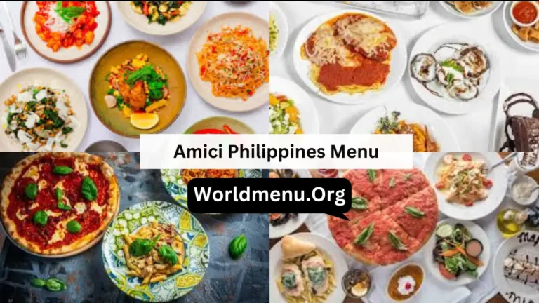 Amici Philippines Menu Prices Up To Data 2024