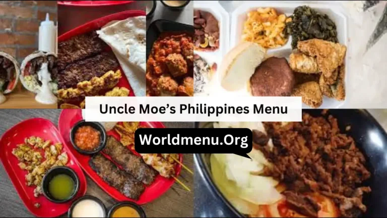 Uncle Moe’s Philippines Menu Prices Recently 2024