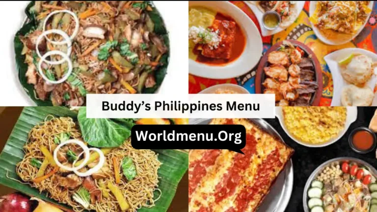 Buddy’s Philippines Menu & Updated Prices 2024