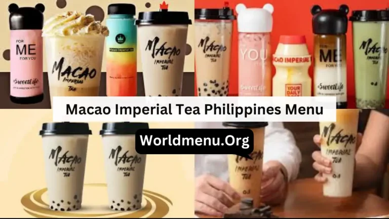 Macao Imperial Tea Philippines Menu Prices Up To Data 2024