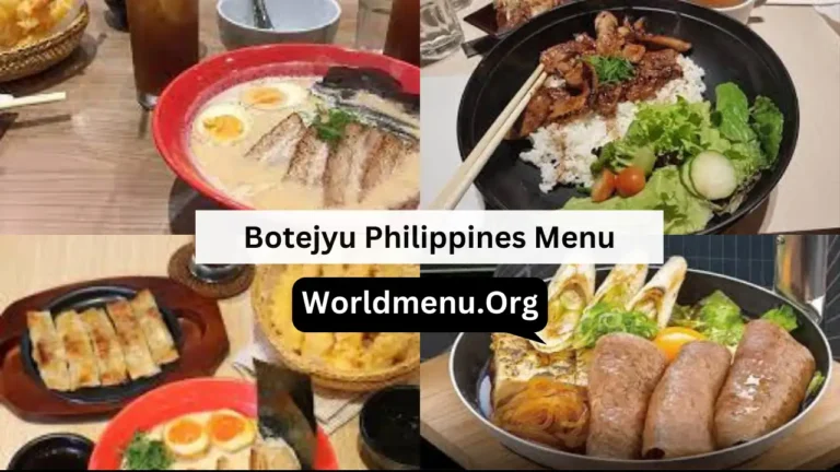 Botejyu Philippines Menu Prices Latest 2024