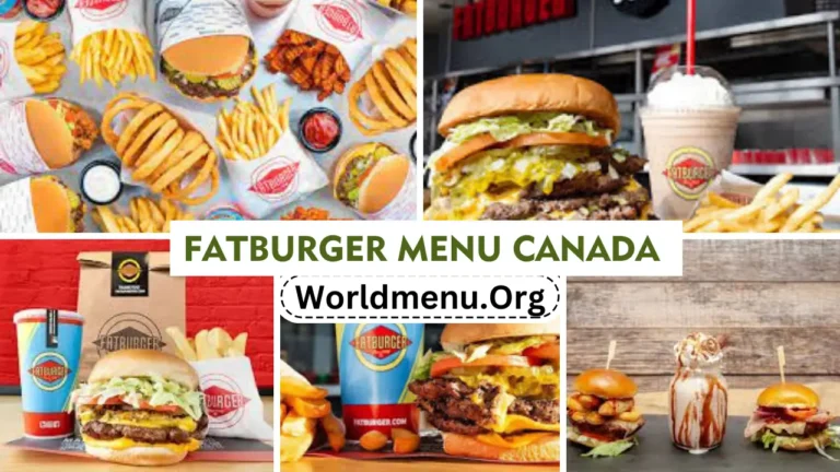Fatburger Menu Canada Prices Updated 2024